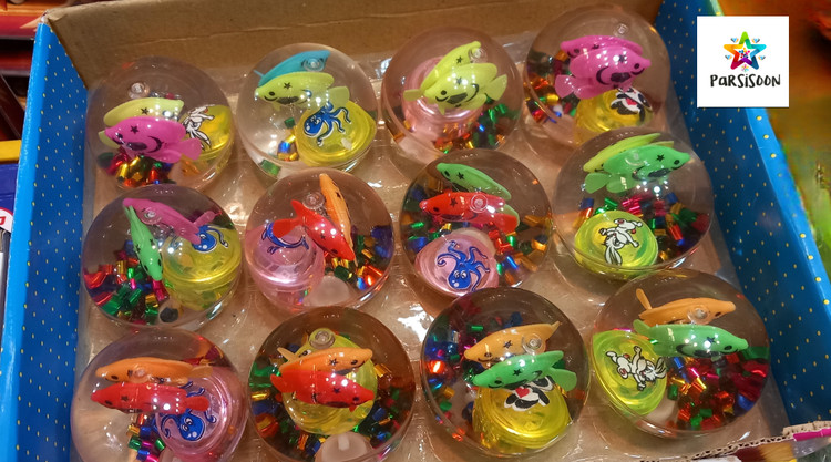 اسباب بازی توپ آبدار مدل چراغ دار